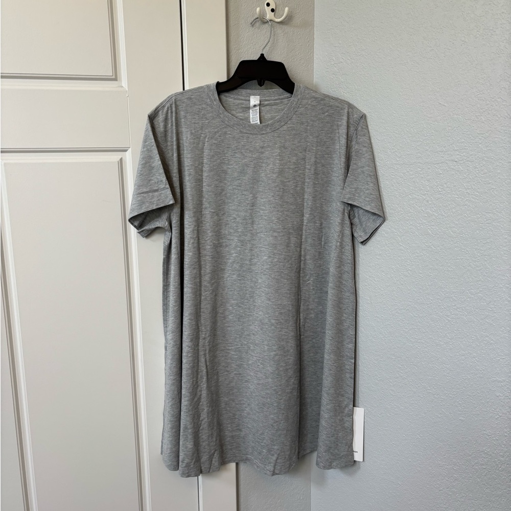 NWT!🍋🍋Lululemon All Yours T-Shirt Dress🍋🍋. Size 8. Color HSVD.